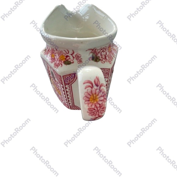 Ridgeway Ironstone Creamer Pitcher Transferware Canterbury England - Picture 3 of 6